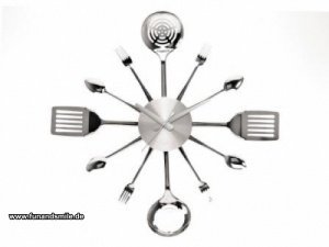 Wanduhr Besteck ´´Silverware´´ von Karls