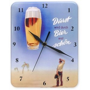 Wanduhr `Bierdurst`