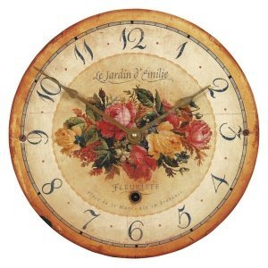 Wanduhr "Emilie-s Garden"