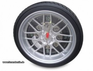 Wanduhr Felge - Wheel Clock