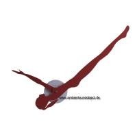 Wanduhr Femme rot von Nextime