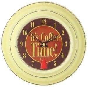 Wanduhr "It-s Coffee Time"