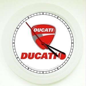Wanduhr Logo Ducati