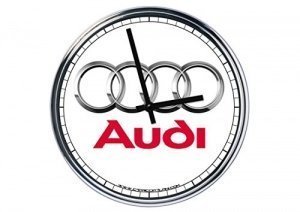 Wanduhr Audi