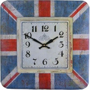 Wanduhr "Shabby Union Jack"