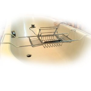 Wannenauflage für Kerze,Sekt & Buch