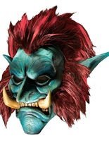 Warcraft Troll Latex Maske Deluxe