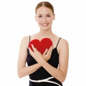 Wärmekissen Herz rot