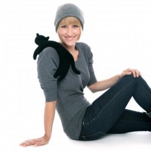 Wärmekissen Katze Minina schwarz