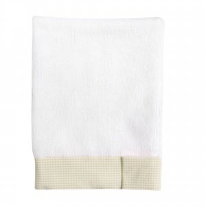 Waschandschuh Vichy natur