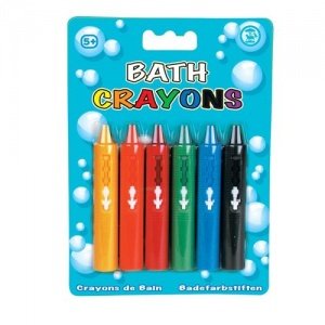 Waschbar Bath Crayons Kreative Bad-Zeit-Kunst-Spielzeug mit 6 Farben