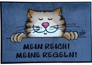 Fußmatte Mein Reich! Meine Regeln!