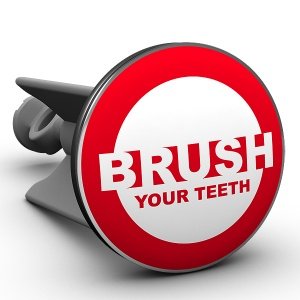 Waschbeckenstöpsel Brush Your Teeth, das