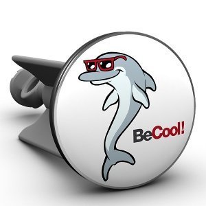 Waschbeckenstöpsel Cool Dolphin, das Ori