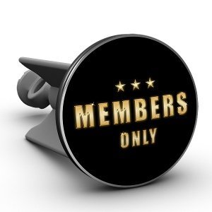 Waschbeckenstöpsel Members only, das Ori
