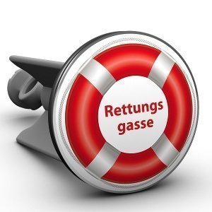 Waschbeckenstöpsel Rettungsgasse, das Or