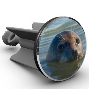 Waschbeckenstöpsel Seehund