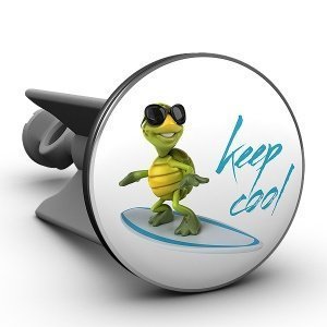 Waschbeckenstöpsel Surfer keep cool, das