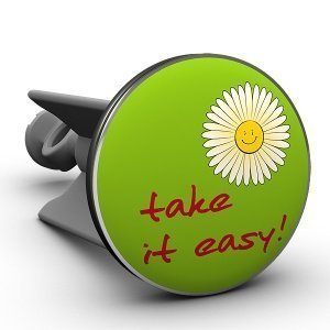 Waschbeckenstöpsel take it easy grün, da