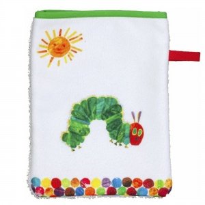 Waschhandschuh "Die kleine Raupe Nimmers