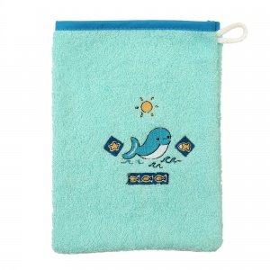 Waschhandschuh "Wal"