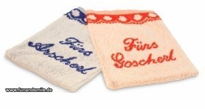 Waschlappen Set Fürs Arscherl F&#25