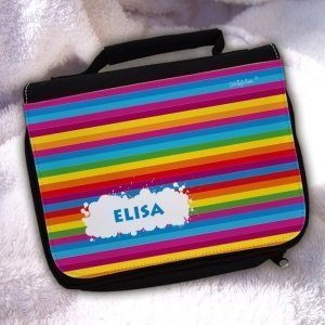 Waschtasche so bunt wie der Regenbogen