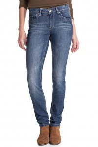 Washed Stretch-Jeans