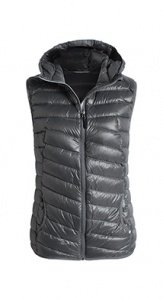 Wasserabweisende Ribstop Daunenweste