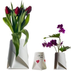 Wasserdichte *Mal & Falt* - Blumenvasen