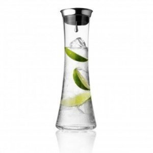 Wasserkaraffe 0,8L mit Edelstahldeckel