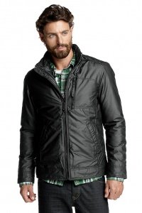 Wattierte Baumwoll-Mix-Jacke