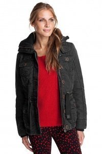 Wattierte Parka-Jacke