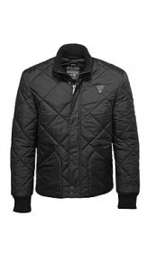 Wattierte Rautensteppjacke