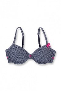 Wattierter Baumwol-Bügel-BH