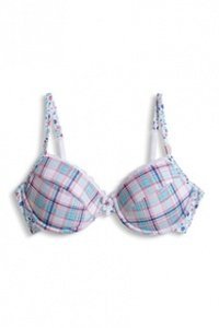 Wattierter Baumwoll-Bügel-BH