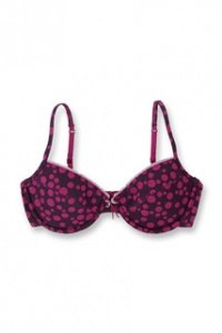 Wattierter Baumwoll-Bügel-BH