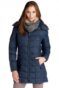 Wattierter Ribstop Mantel