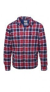 Wattiertes Karohemd, Baumwollflanell