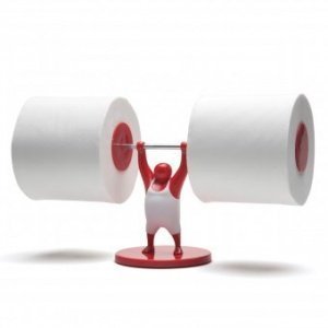 WC-Rollenhalter Mr T rot