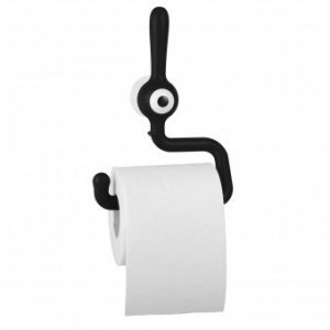 WC-Rollenhalter Toq solid schwarz