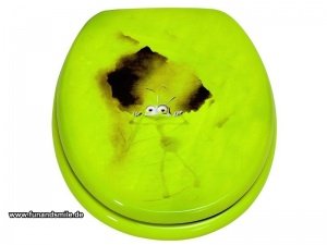 WC Toilettensitz Ameise