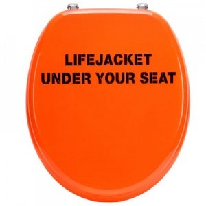 WC Toilettensitz LIFEJACKET UNDER YOUR S