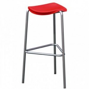 WELL hoher Stehhocker rot 2262.00.02 von