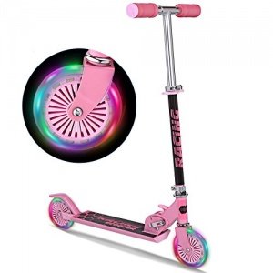 WeSkate Tretroller LED Big Wheel