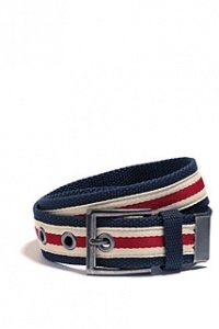 Webgürtel mit Metallschnalle