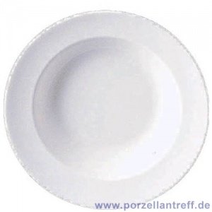 Wedgwood White China Suppenteller 23 cm