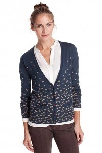 Weiche Feinstrickjacke