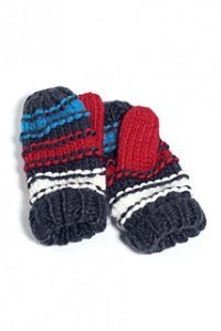 Weiche Grobstrick Fäustlinge