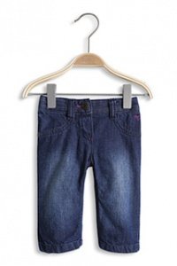 Weiche Non-Stretch-Jeans mit Verstellbun